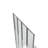 ANZZI Accordion-Style 56-in. x 33-in. Reversible Design 4-Panel Bathtub Shower Door with Frame and Hardware-99151027