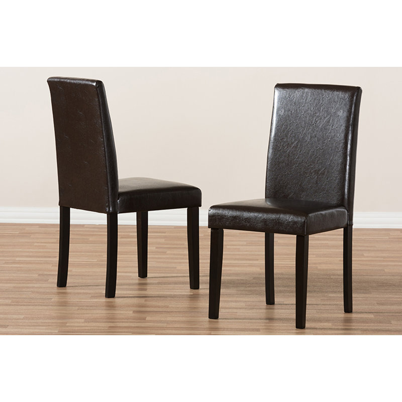 Chaise de salle à manger rembourrée Haag