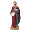 Figurine de saint Pierre, apôtre chrétien de Jésus, tenant la clé du ciel (8 pouces de haut).
