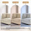 Upholstered Side Chair with Footstool-267339694