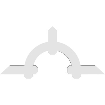 Support de pignon en PVC de qualité architecturale Ericson