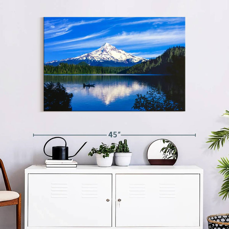 Alvord faisant du kayak à Mount Hood, H 26 po x l 39 po