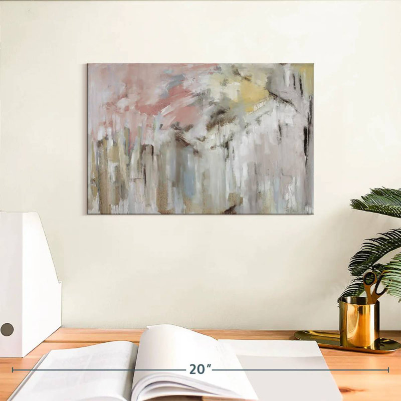 Avery Spring Splash Abstract, 8" H x 12" W