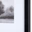 Pritchard, reproduction de paysage encadrée en noir et blanc 9 pièces