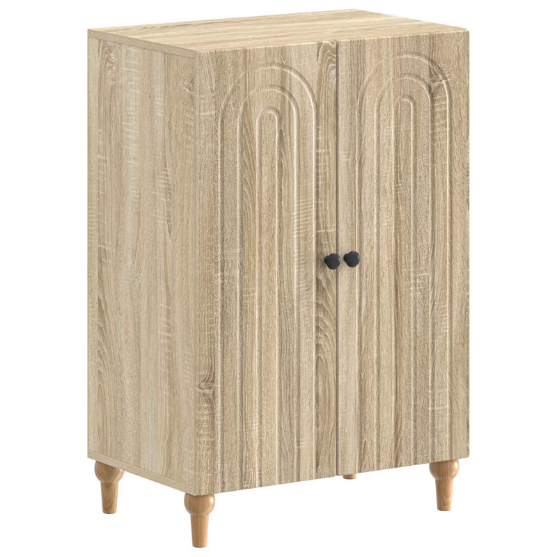 Shoe Storage Cabinet, Sonoma Oak