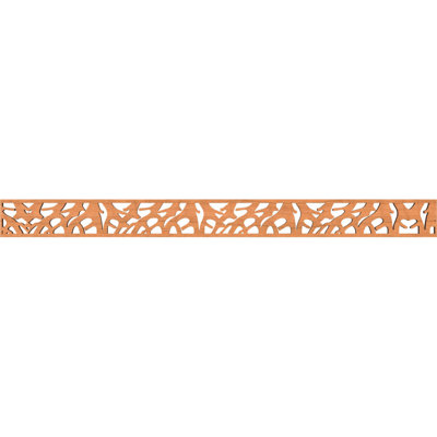 46 3/8"W x 4"H x 3/8"T Manton Fretwork Moulding, Cherry