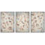 Douce plage côtière, foule impressionniste, scène de bord de mer, décoration murale pour salon, chambre à coucher, toile encadrée, œuvre principale, œuvre d'art 3 pièces-126447779-126447781