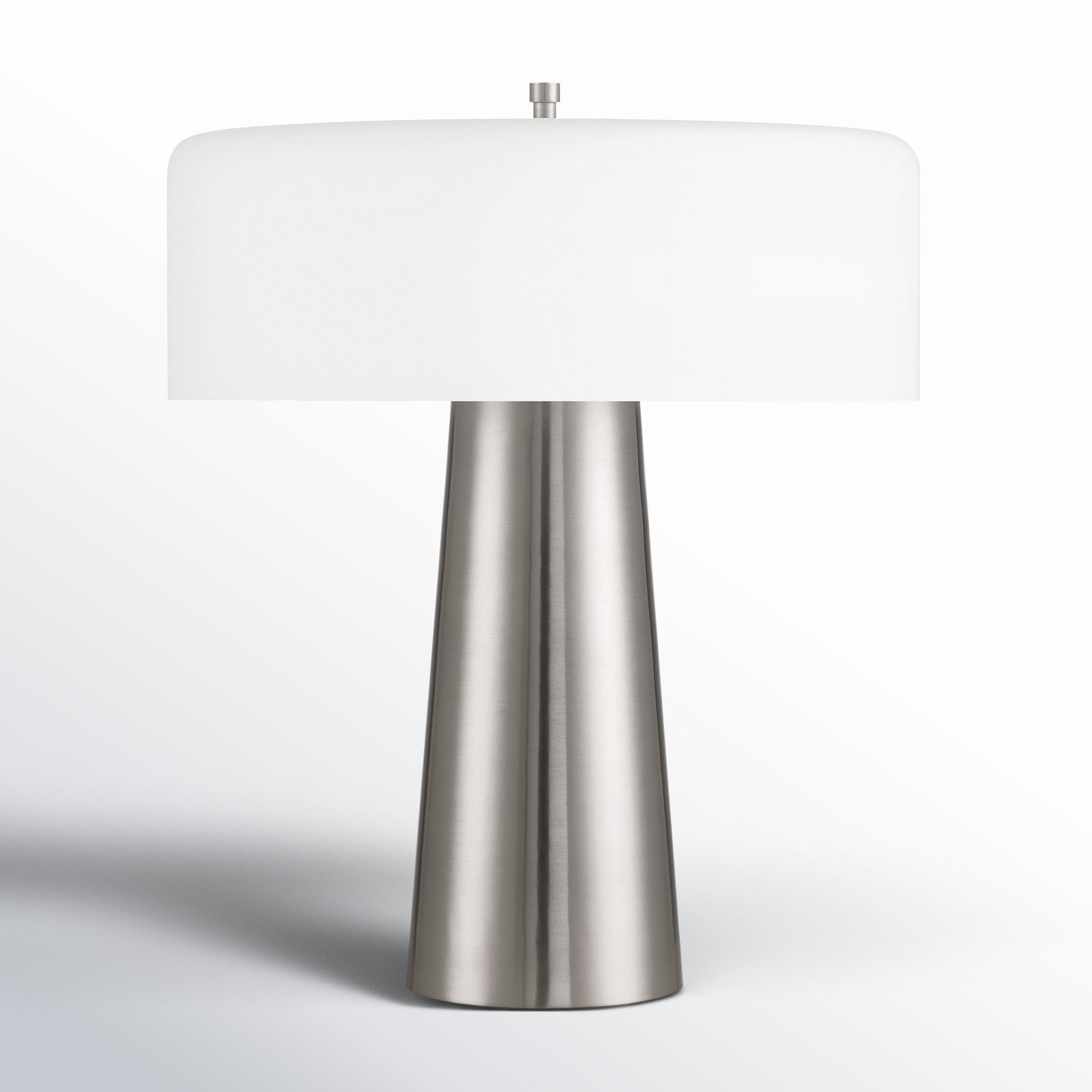 Devina Table Lamp, Silver
