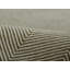 Cerro Chevron Hand Tufted Wool Area Rug in Green-123434695