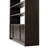 Tomlin Bookcase-Espresso Oak Veneer