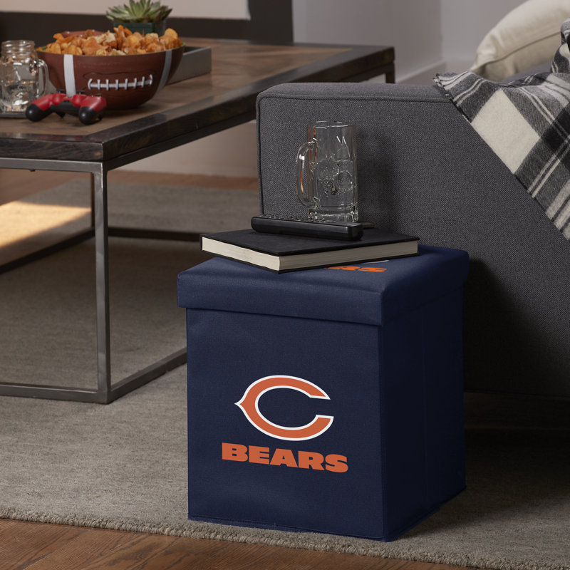 Franklin Sports NFL Mesh Decorative Bin, Chicago Bears
