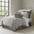 Indali Taupe Standard Cotton 3 Piece Duvet Cover Set-73673835