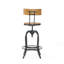 Tabourets de bar pivotants à hauteur réglable