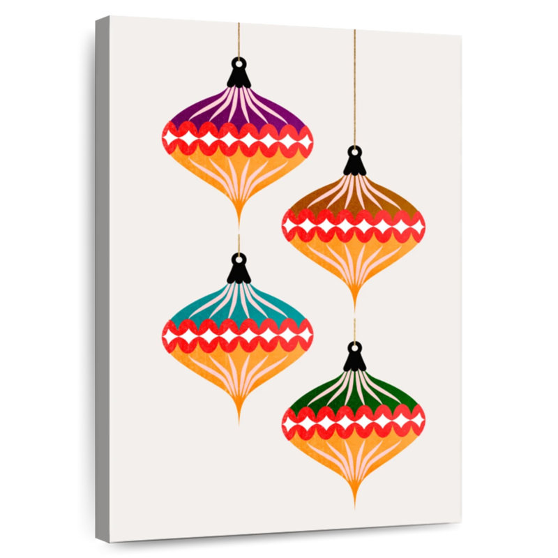 Lelend Christmas Balls II, 30" H x 20" W
