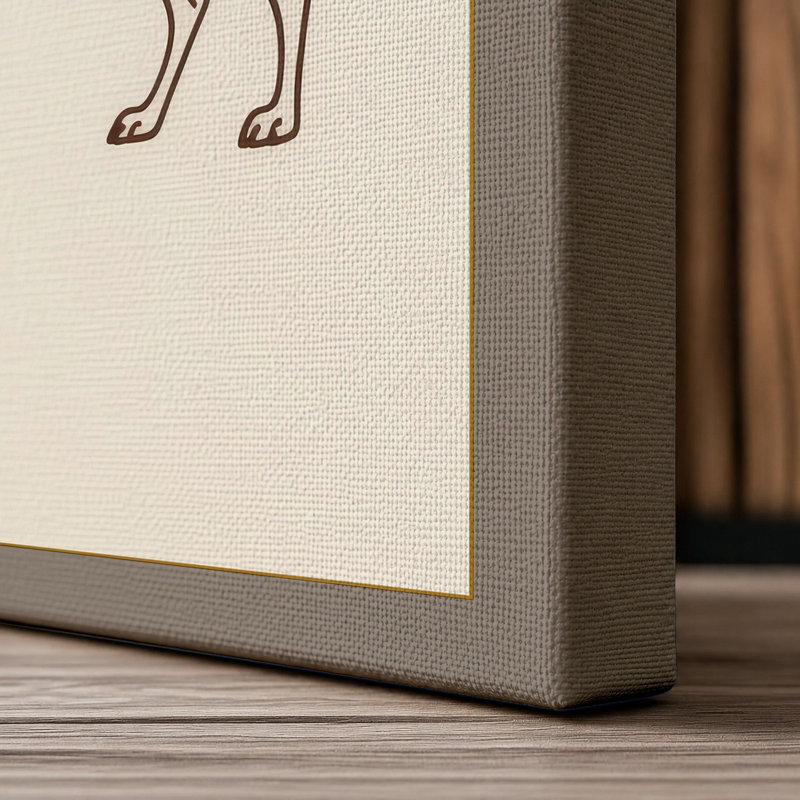 Print, 18x12 - 45.7 x 30.5 cm, Taupe Border