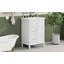 Meuble-lavabo 24 po avec lavabo, meuble-lavabo avec un tiroir rabattable et deux tiroirs, tablette réglable, bois massif et panneau de fibres à densité moyenne-1135887304