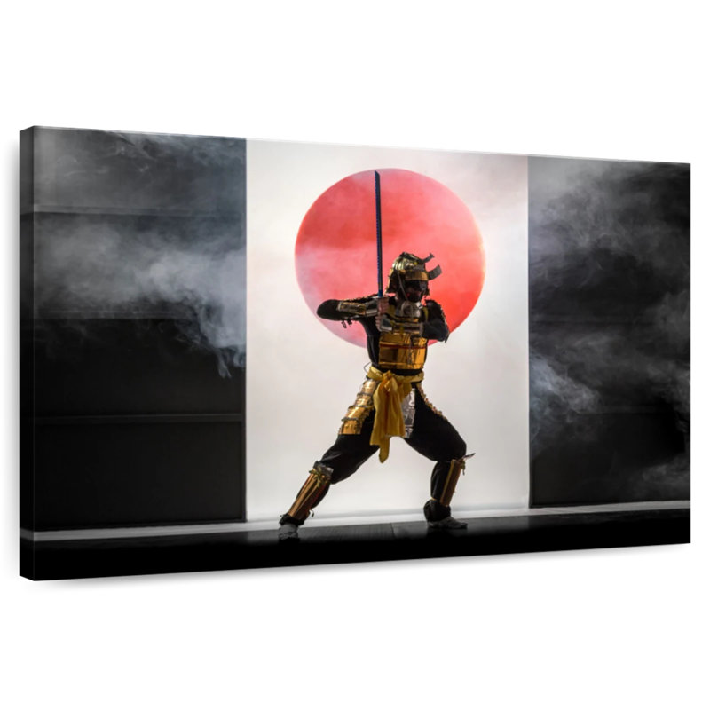 Position de combat de Leisha Samurai, H 34 po x l 51 po