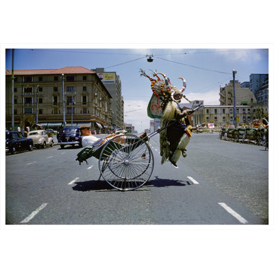 Getty Images, "Rickshaw, South Africa," Slim Aarons, January 1, 1958 (Print Only)