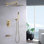 Robinet de douche mural 10 po