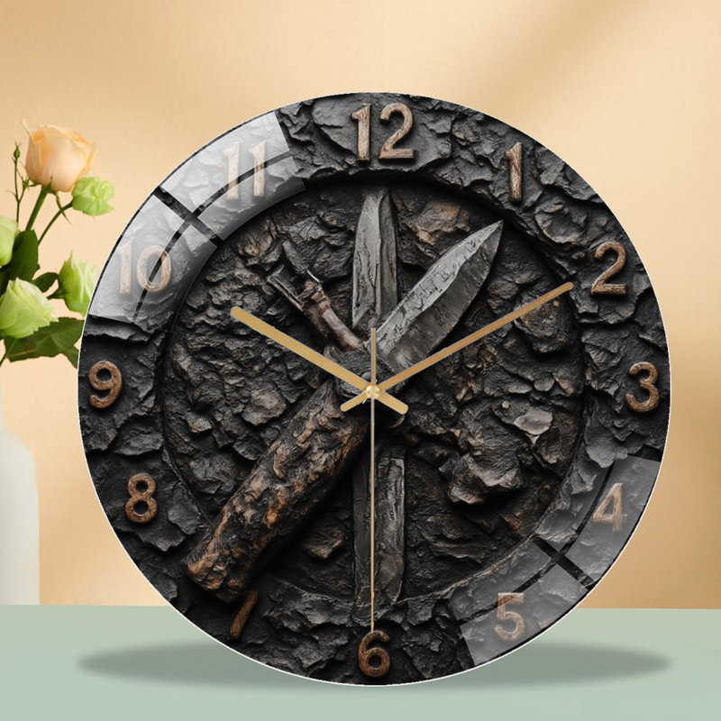 Horloge murale 12 po