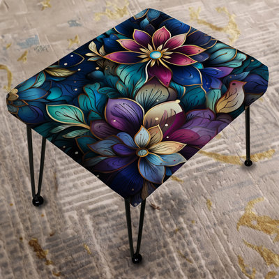 Moroccan Dream Boho Pattern - Paisley Rectangle Ottoman