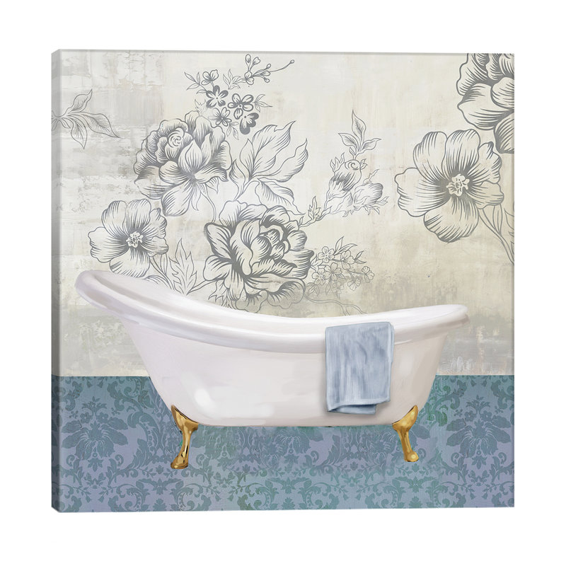 Garden Bath II by Drako Fontaine - Wrapped Canvas Print, 45.72 cm H x 45.72 cm W x 1.91 cm D