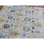 Tapis unique en laine noué à la main bleu / vert 8 pi x 9 pi 9 po Mahmood