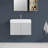 Integrated Solid Surface Basin WITHOUT Drain And Faucet, Glossy White Colour