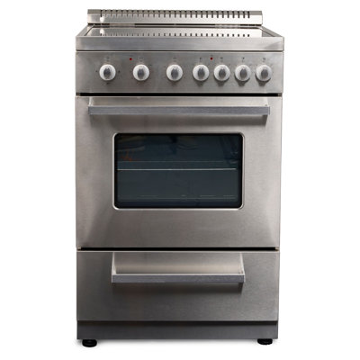 Premium Levella 20" 2.1 Cubic Feet Freestanding Range