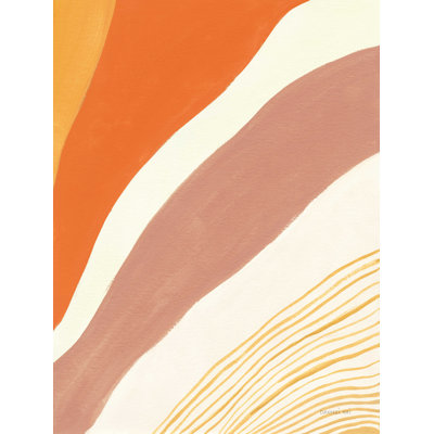 «Retro Abstract IV Bright» par Danhui Nai, impression sur toile tendue