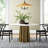 Premont Round Marble Top Dining Table