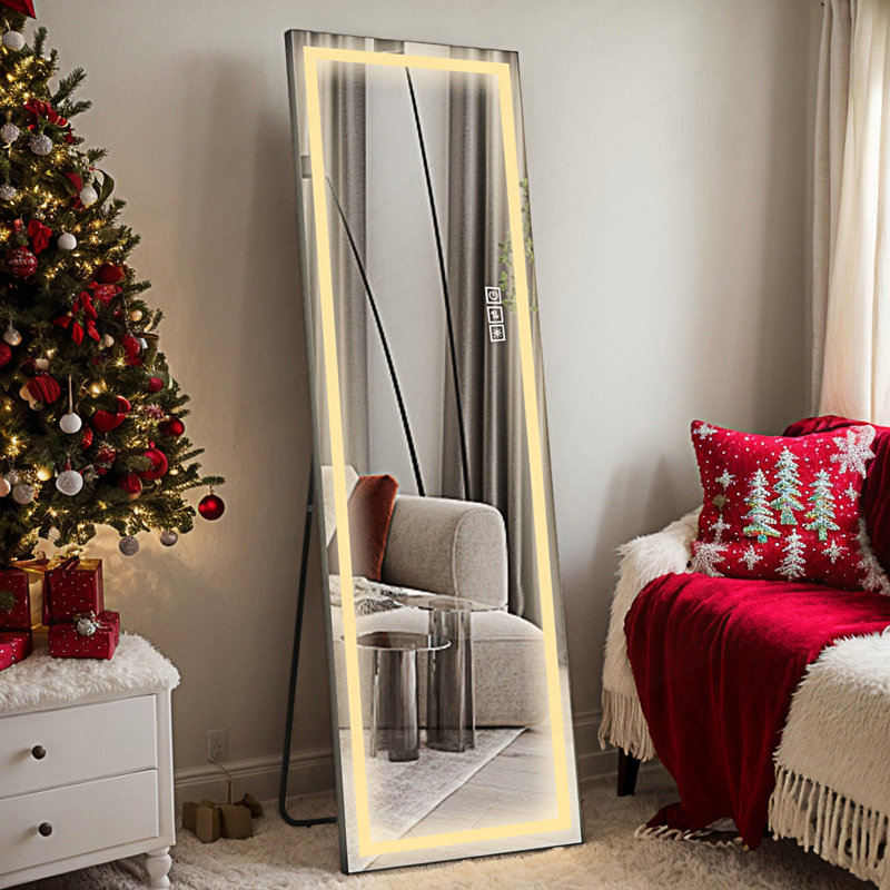 Miroir à DEL, miroir pleine longueur avec lumières