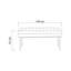 Sumfleth Melamine Bench