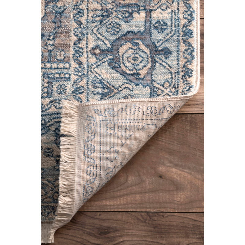 Alieda Oriental Indoor Rug, Oval 3' x 5'
