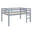 Lit mezzanine en bois avec échelle-446802496