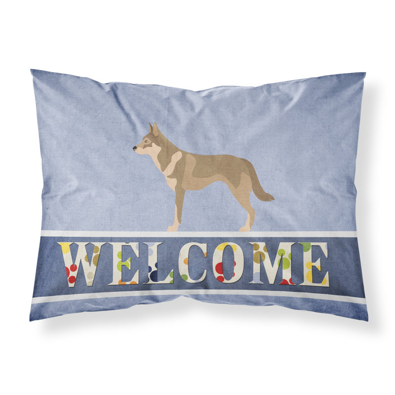 Taie d’oreiller welcome, Chien-loup tchécoslovaque