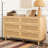 51.18"6-Drawers Rattan Storage Cabinet-1207369022