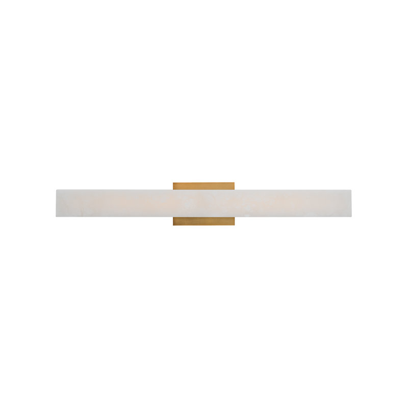Lanza LED Bath Vanity & Wall Light, Aged Brass