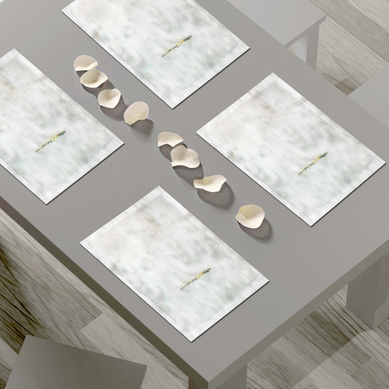 Napperon abstrait en polyester