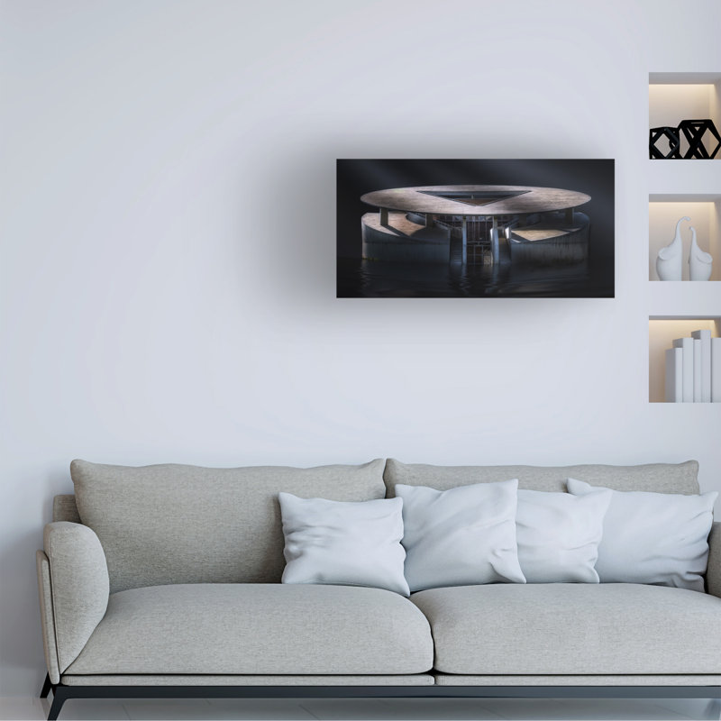 Ute Scherhag Abraham S Building Canvas Art, H 10 po x l 19 po