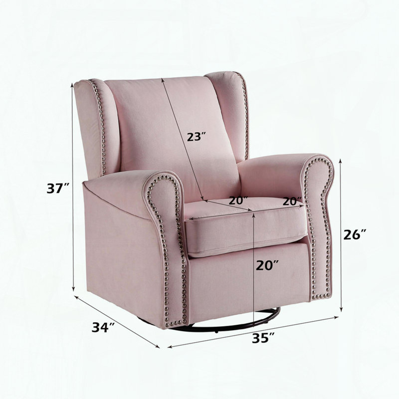 Fauteuil coulissant pivotant, siège à ressorts ensachés et housse amovible
