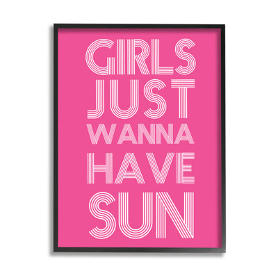 Les filles veulent avoir du soleil