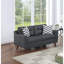 Causeuse moderne avec canapé et coussins 2 pièces-106027036