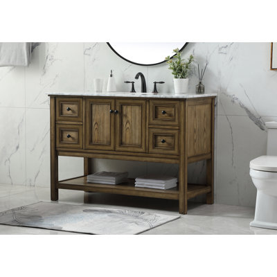 Ensemble de meuble-lavabo simple 48 po Bonsai