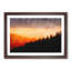 Sunset over Cantal France - Picture Frame Painting Print-56706057-56706056