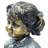 Girl and Boy Reading Statue