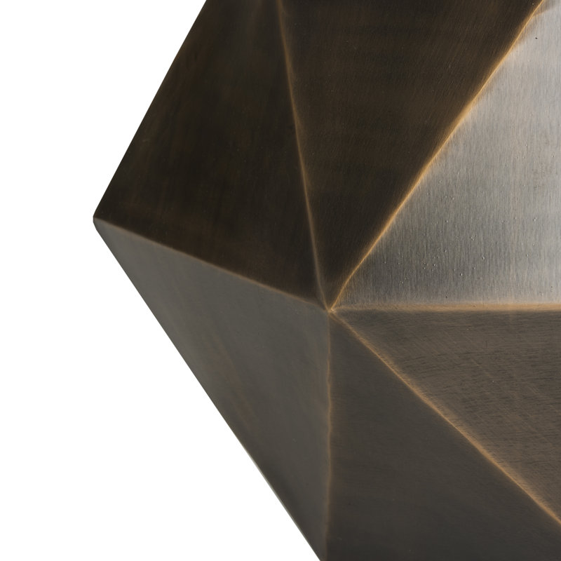 Almudena Coffee Table, Dark Copper