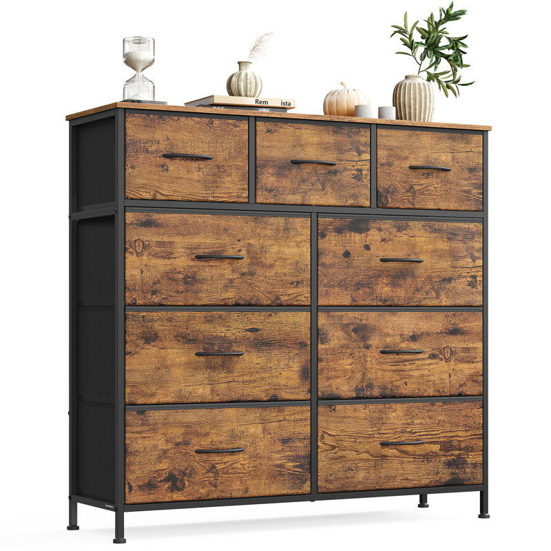 98.8cm W 9 - Drawer Chest of Drawers