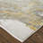 Jordon Vanhorn Abstract Marble Print Rug Gray/Gold-233293443