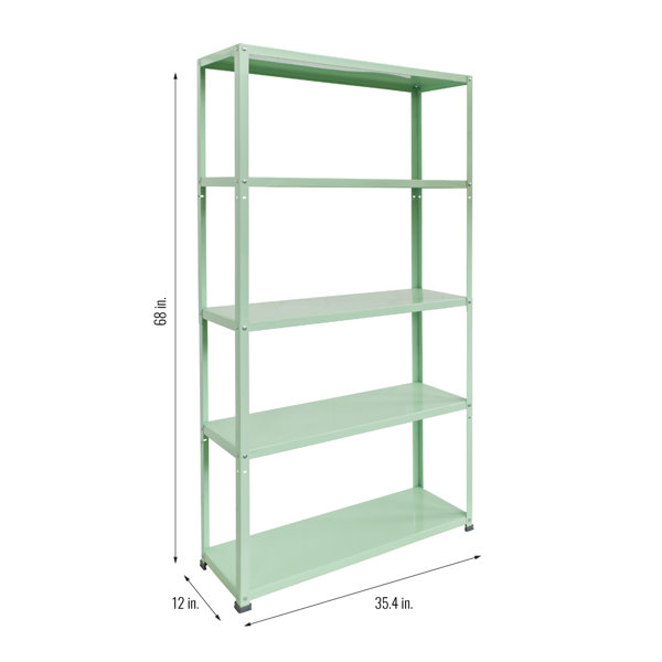 Metal 3-Tier Adjustable Shelf Box Organizer White - Brightroom™